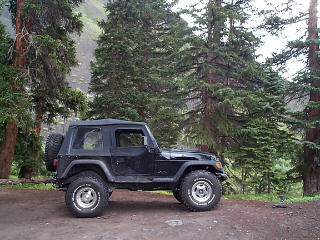 TJ GOING UP ENGINEER PASS